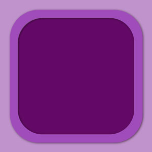 Rahmen in lila Farbtönen