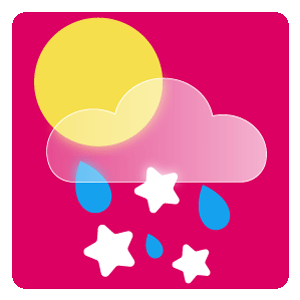 Icon für verschieden bewölkt mit Schneeregen